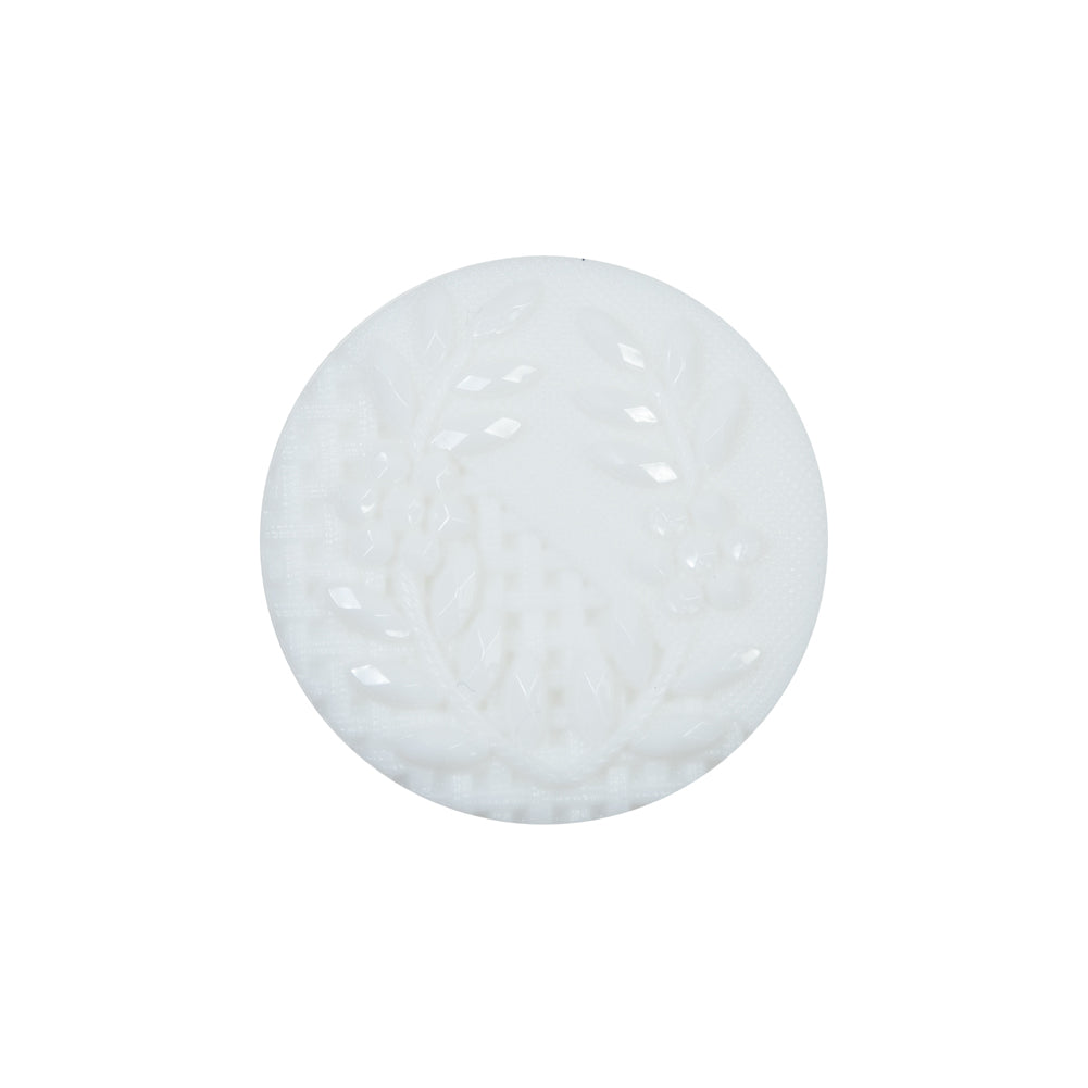Italian Decorative White Shank Back Button - 36L/23mm - Joann Fabrics