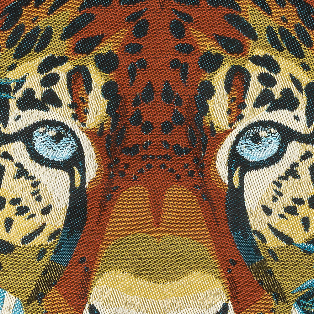 French Caribbean Jungle Fever Oversized Square Patch - 18.875