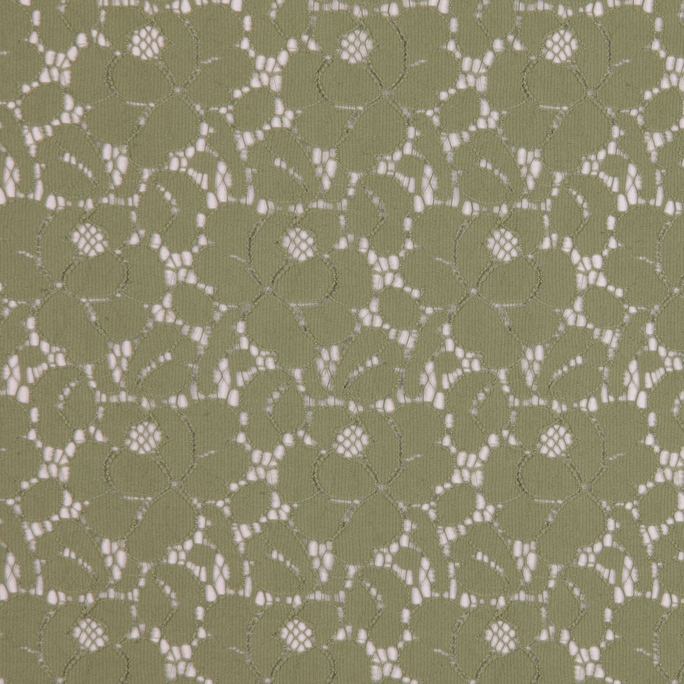 Aspen Green Floral Polyester-Cotton Lace - Joann Fabrics