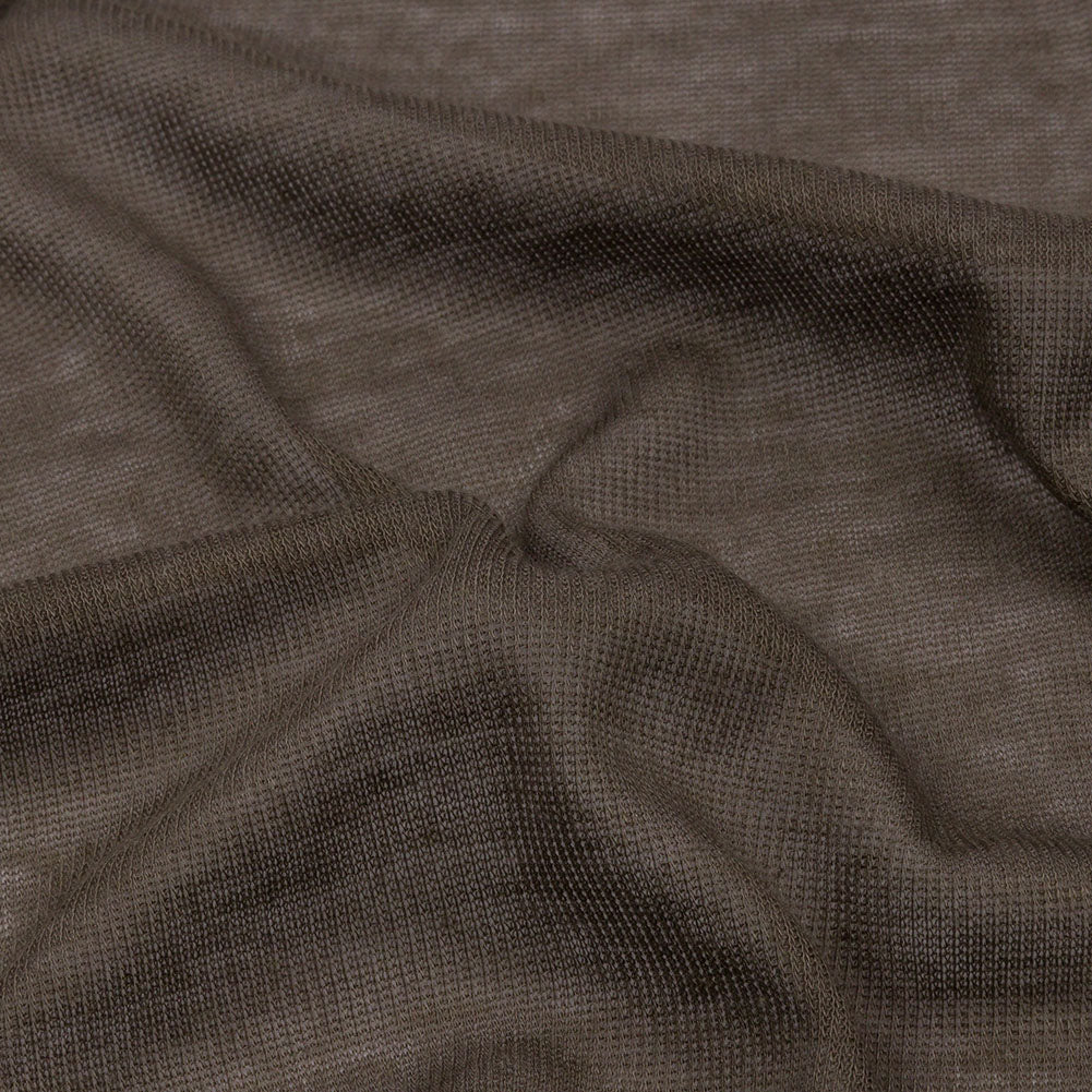 Famous Designer Coffee Viscose and Cotton Lightweight Interlock Knit - Joann Fabrics