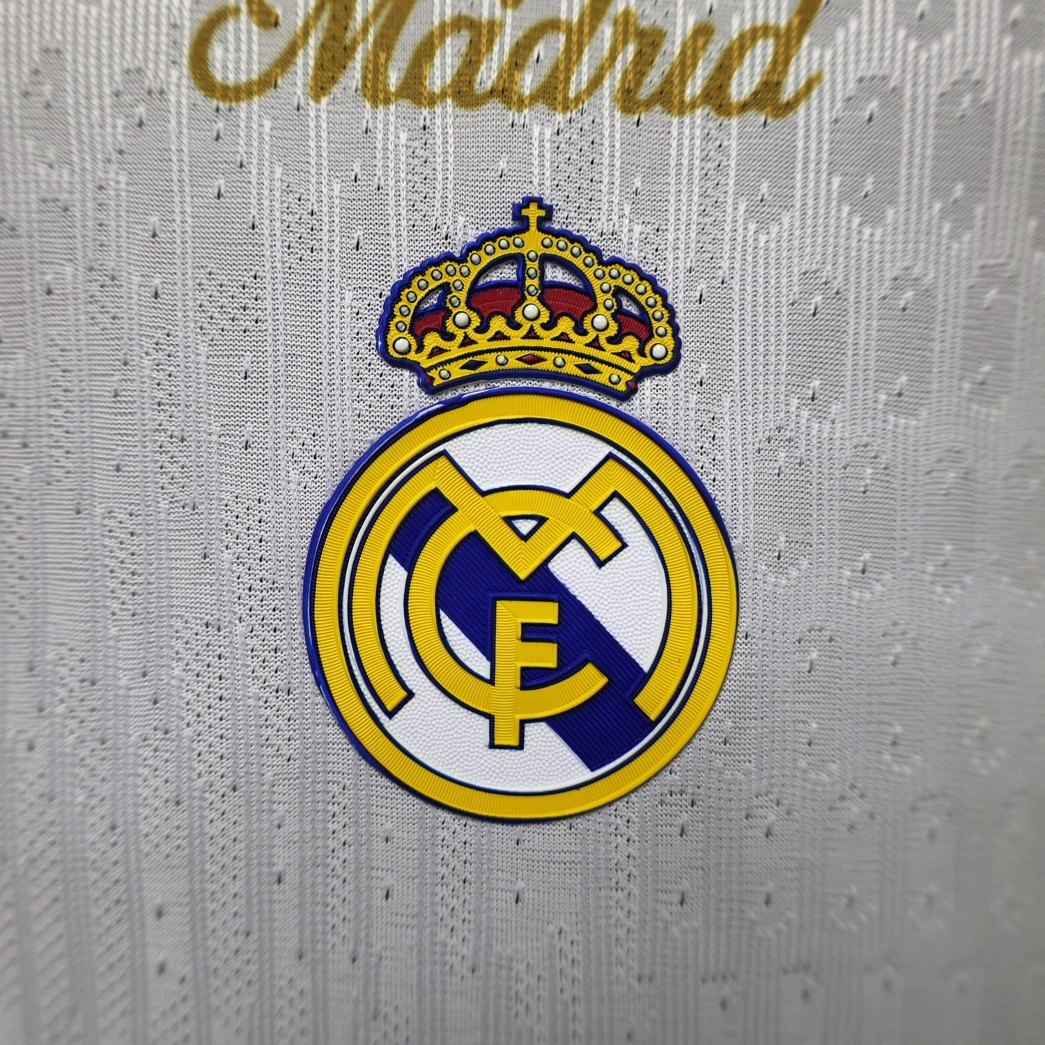 Real Madrid 26-27 White Gold Special Jersey - Player Version - UnitedFutballJersey