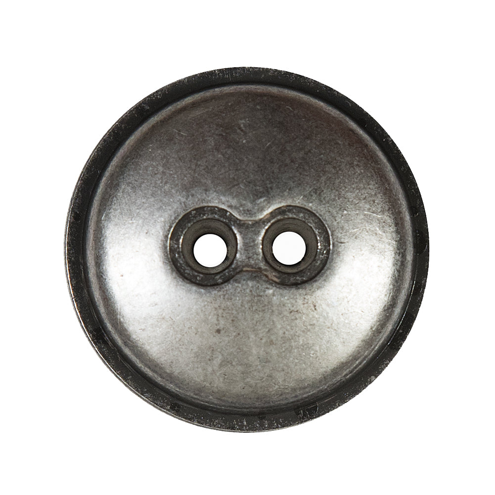 Silver 2-Hole Button Metal Coat - 44L/28mm - Joann Fabrics