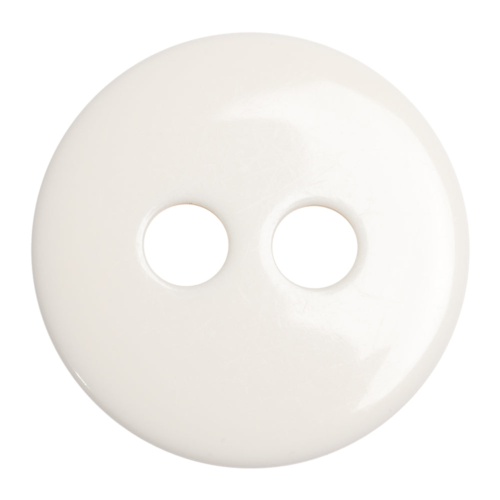 White Plastic 2-Hole Button - 60L/38mm - Joann Fabrics