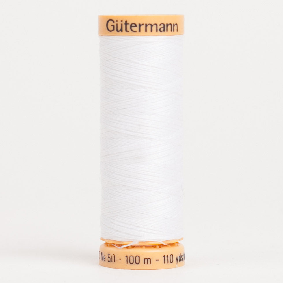 Gutermann Cotton Thread 100m - 1006 White - Joann Fabrics