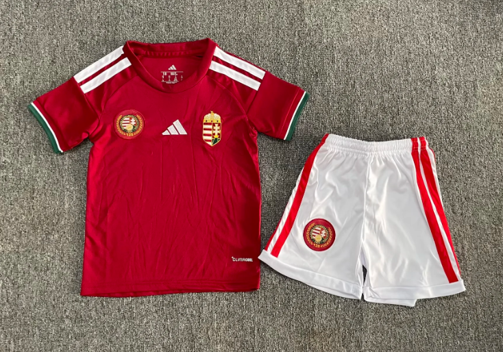 2026 Hungary National Team Home Football Jersey 1:1 Thai Quality Kids Size