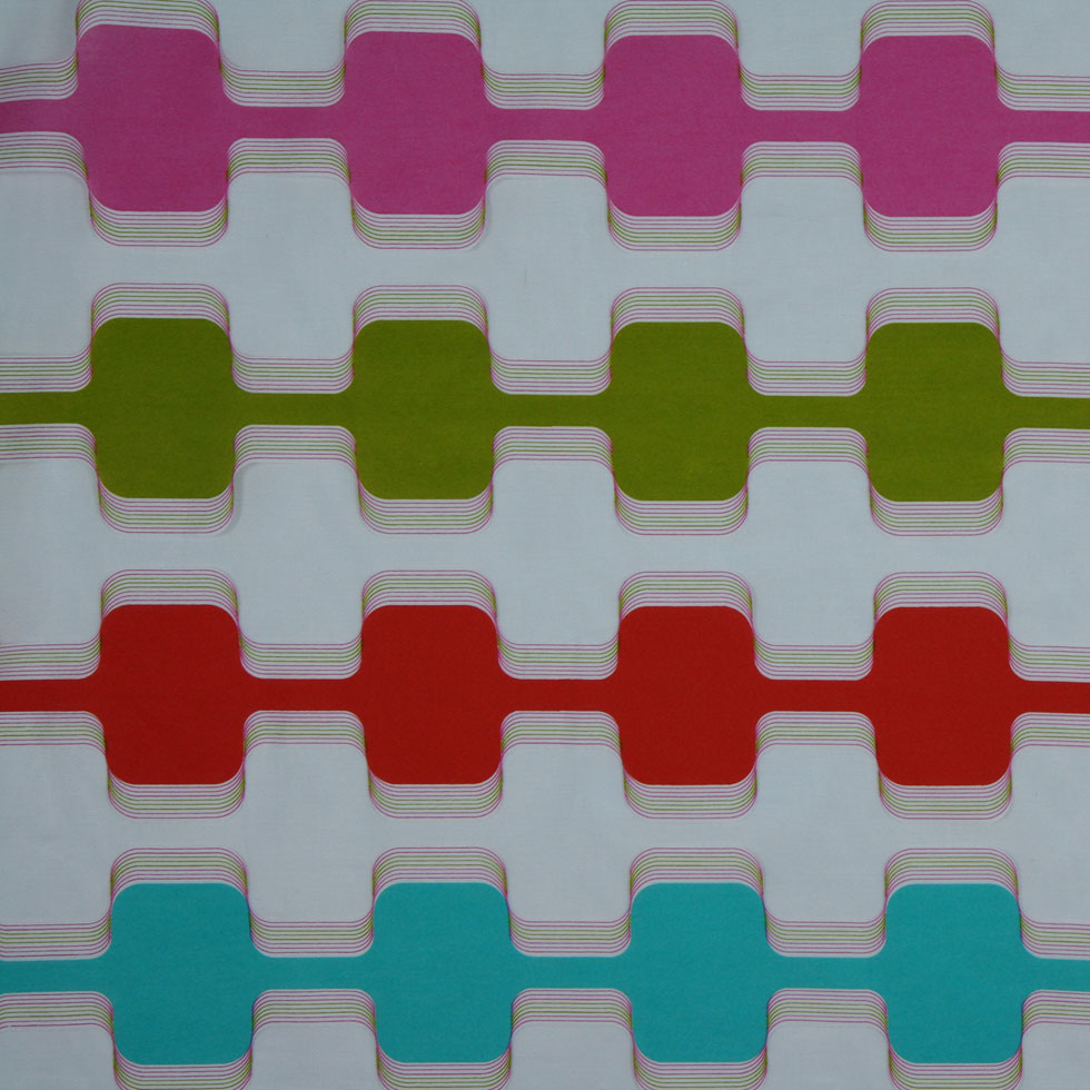 Primary Red/Teal/Fuchsia/Capri Kiwi Geometric Prints - Joann Fabrics