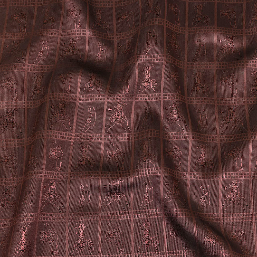 Dusty Rose Picturesque Jacquard Lining - Joann Fabrics