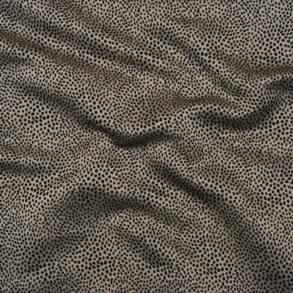 Recycled Polyester Jacquard - Flint Little All-Over Spots - British Imported - Joann Fabrics