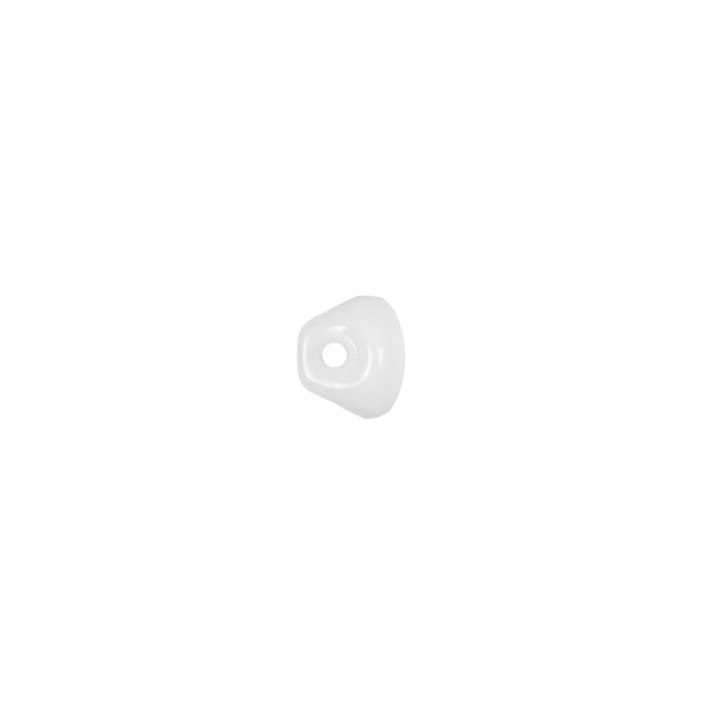European White Self Back Glass Button - 12L/7.5mm - Joann Fabrics