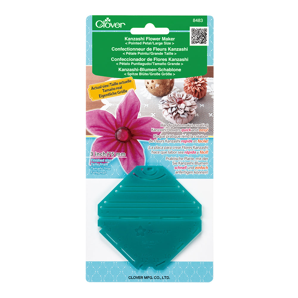 Clover Kanzashi Flower Maker - Pointed Petal - Large 3