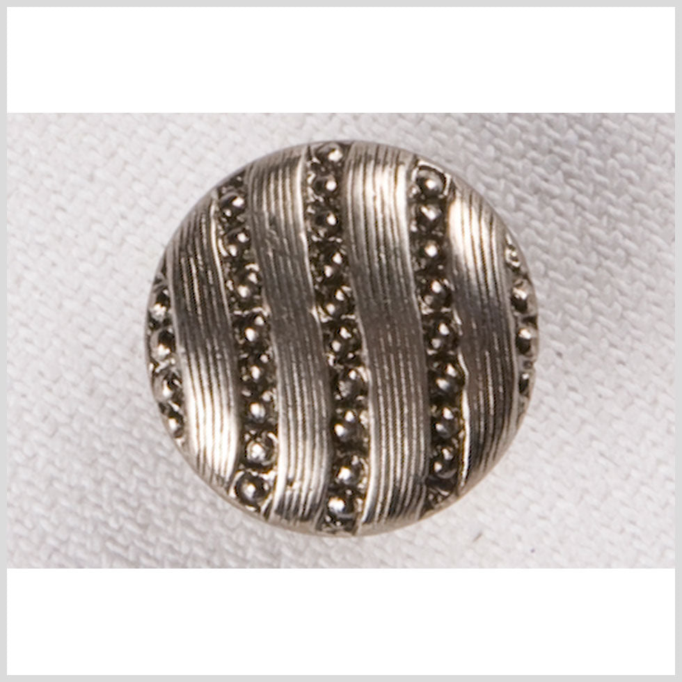 Silver Metal Coat Button - 24L/15mm - Joann Fabrics