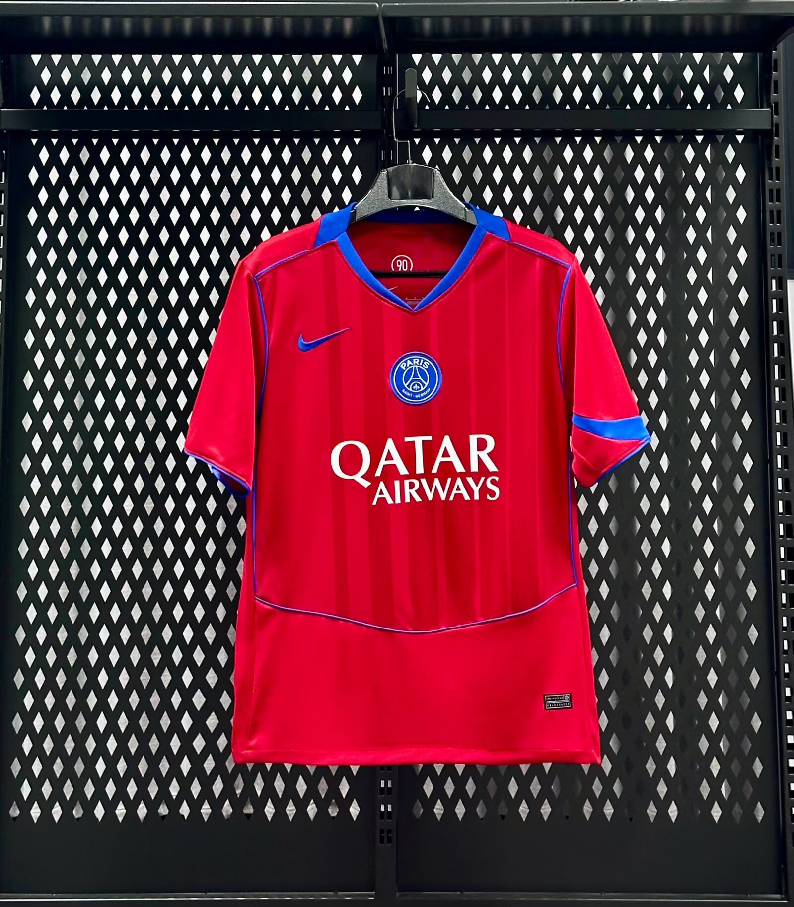 2025/2026 Psg Paris Saint-Germain Third away Red Football Jersey 1:1 Thai quality