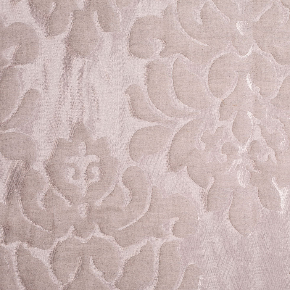 Metallic Pink/Beige Damask Polyester Brocade - Joann Fabrics