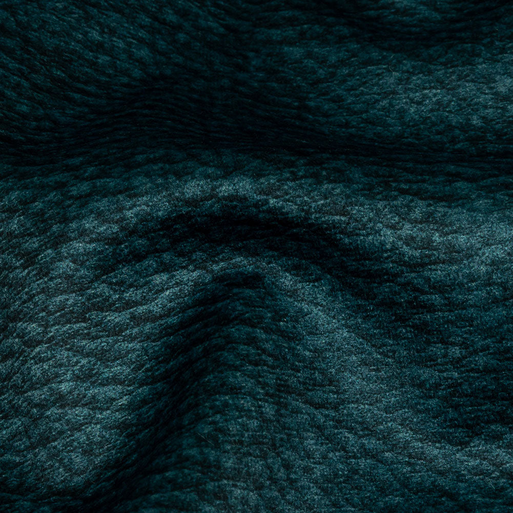Polyester Microvelvet - Ocean Abstract - British Imported - Joann Fabrics