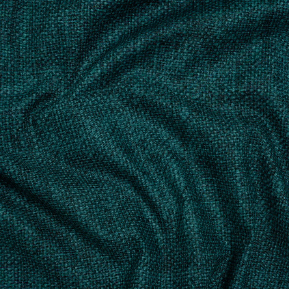Printed Quilting Cotton by Northcott Studio - Teal Canvas Textured - Linen Basics Collection - Joann Fabrics