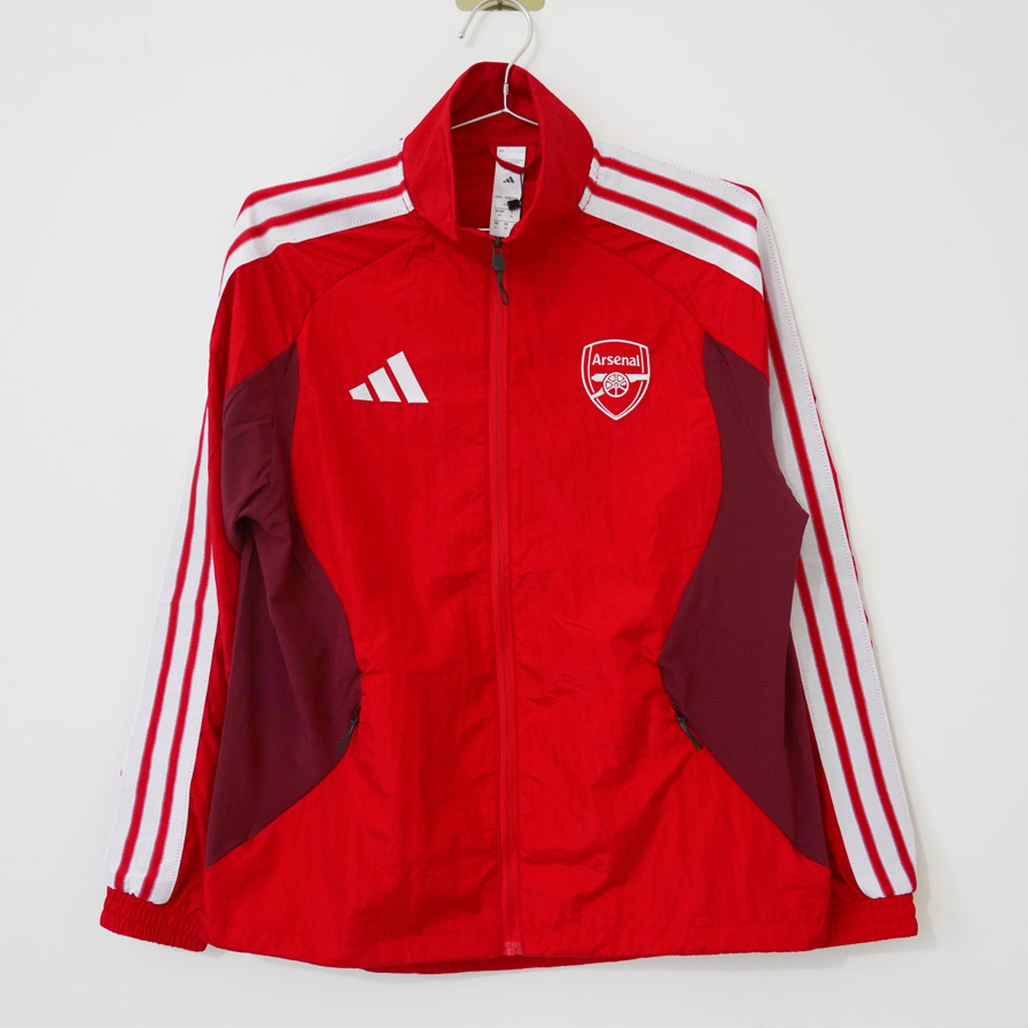 Arsenal 26-27 Home Windbreaker Jacket - Red - UnitedFutballJersey
