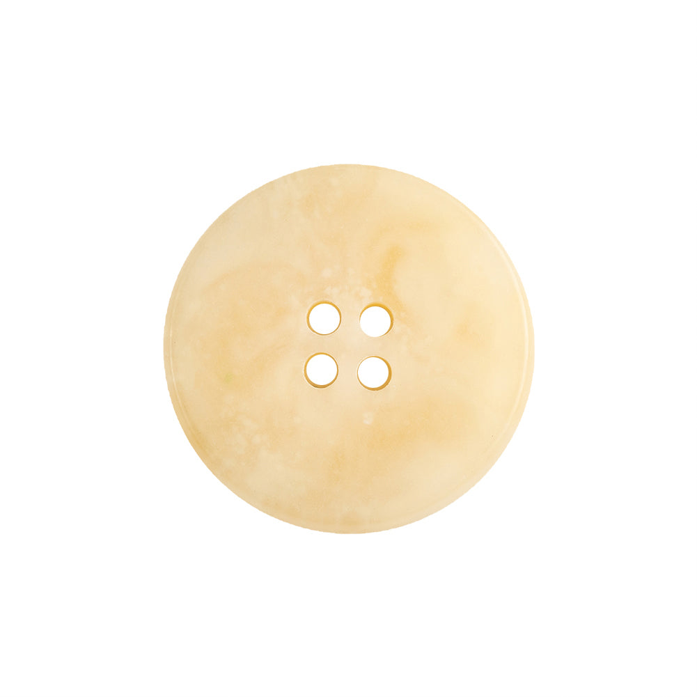 Ivory Translucent Splatter and Swirl 4-Hole Plastic Saucer Button - 40L/25.5mm - Joann Fabrics