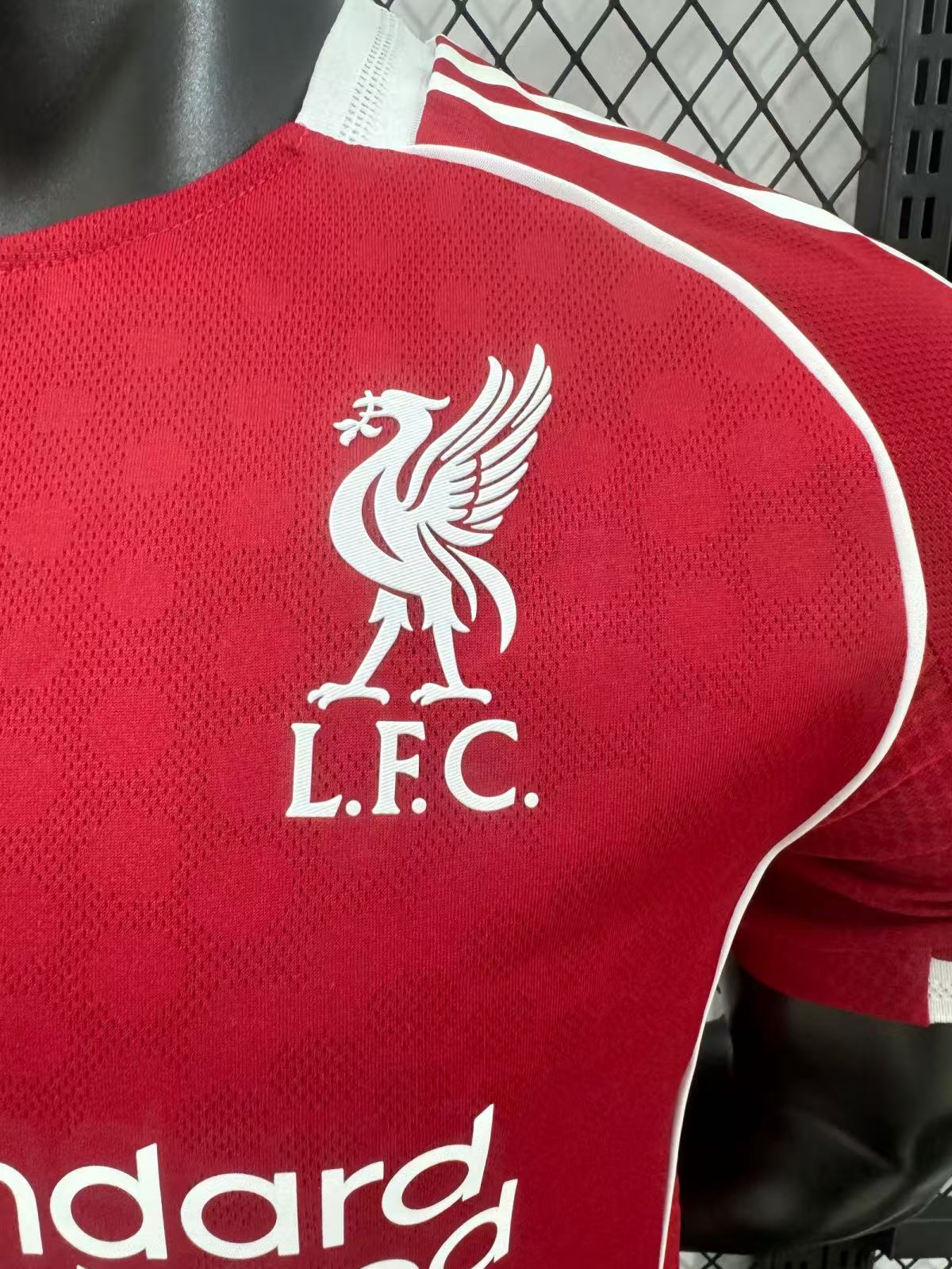 2025/2026 Player Version Liverpool Home  Football Jersey 1:1 Thai quality