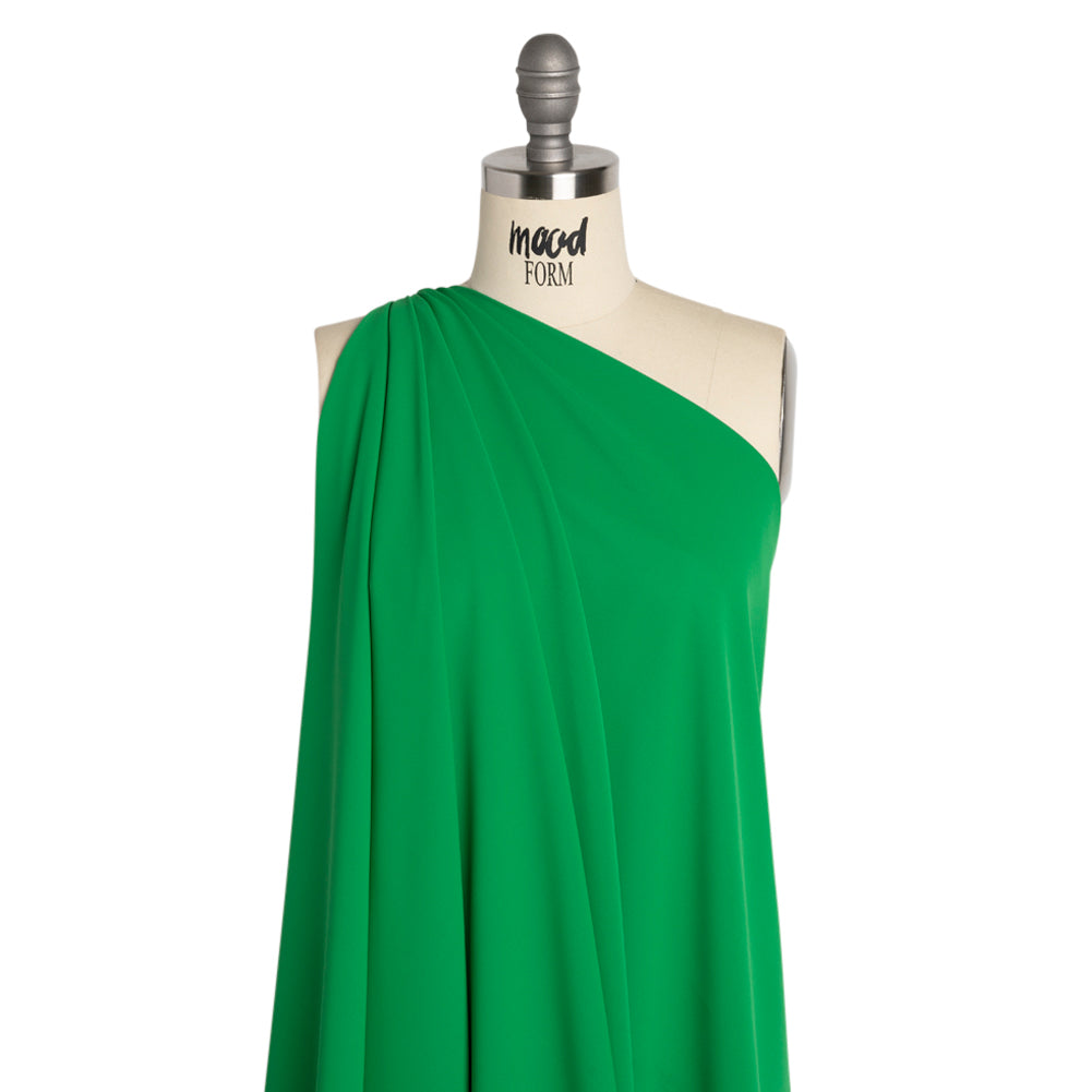 Polyester Double Georgette - Kelly Green - Mimosa Collection by Mood - Joann Fabrics