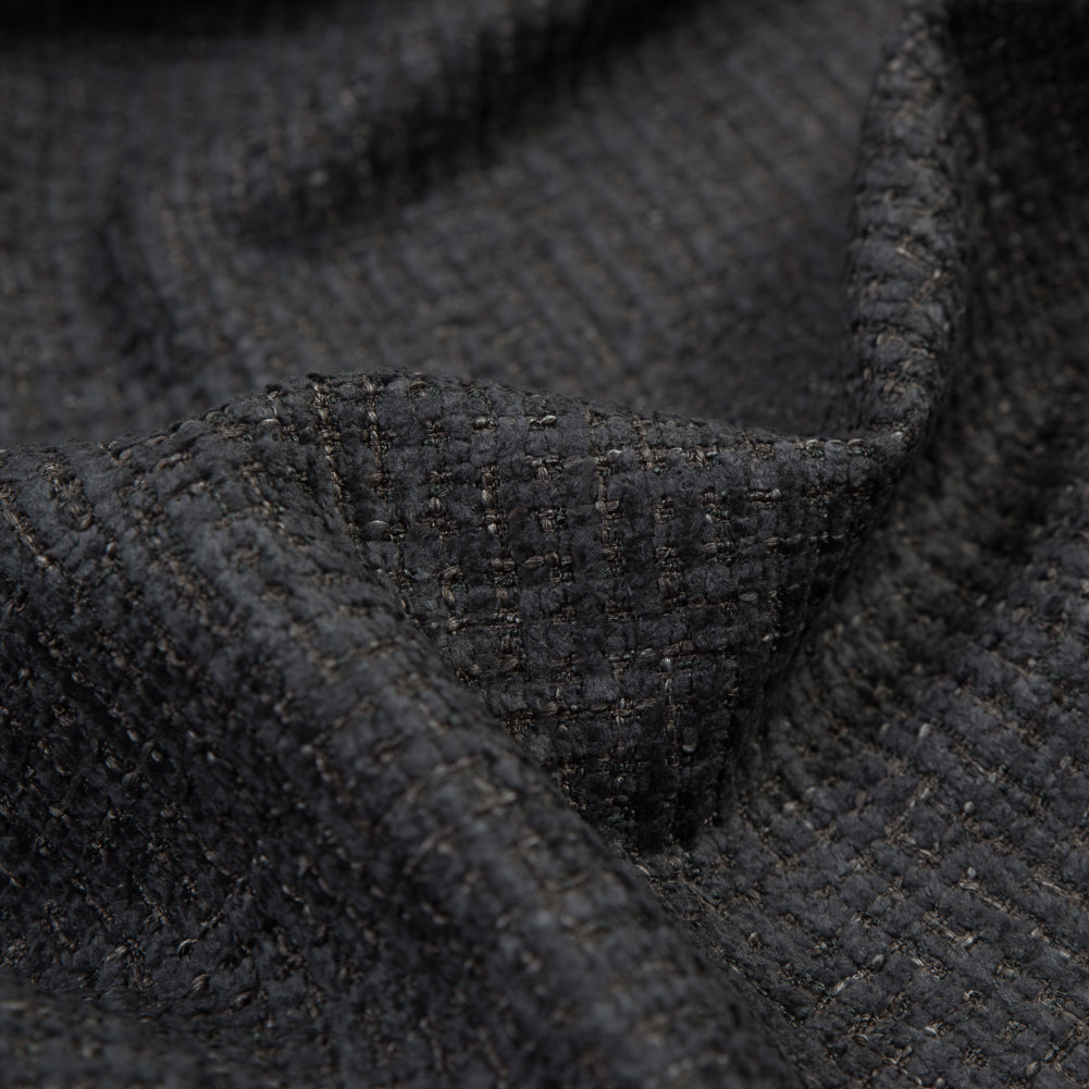 Onyx Checkered Polyester Chenille - Joann Fabrics