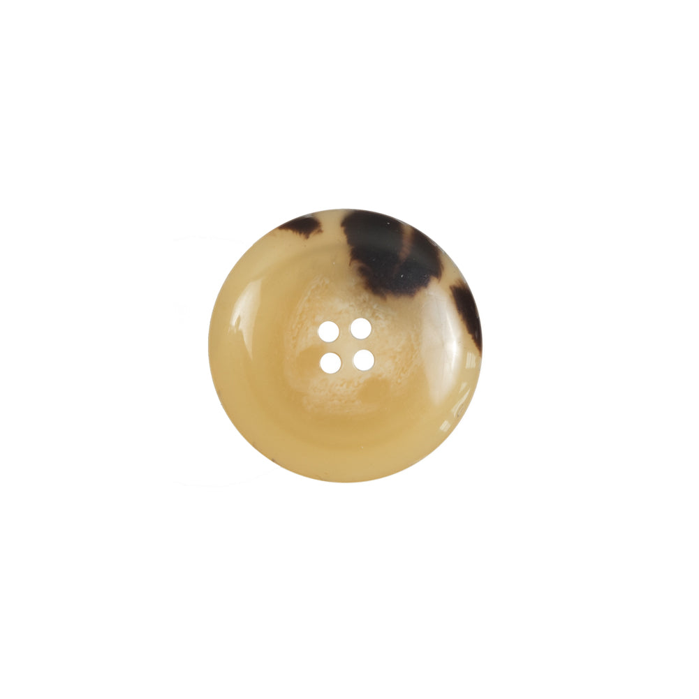 Tan/Brown Plastic 4-Hole Button - 24L/19mm - Joann Fabrics