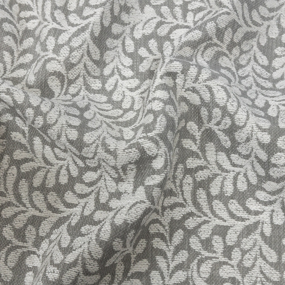 Chenille Jacquard - Mist Leafy Willow - British Imported - Joann Fabrics