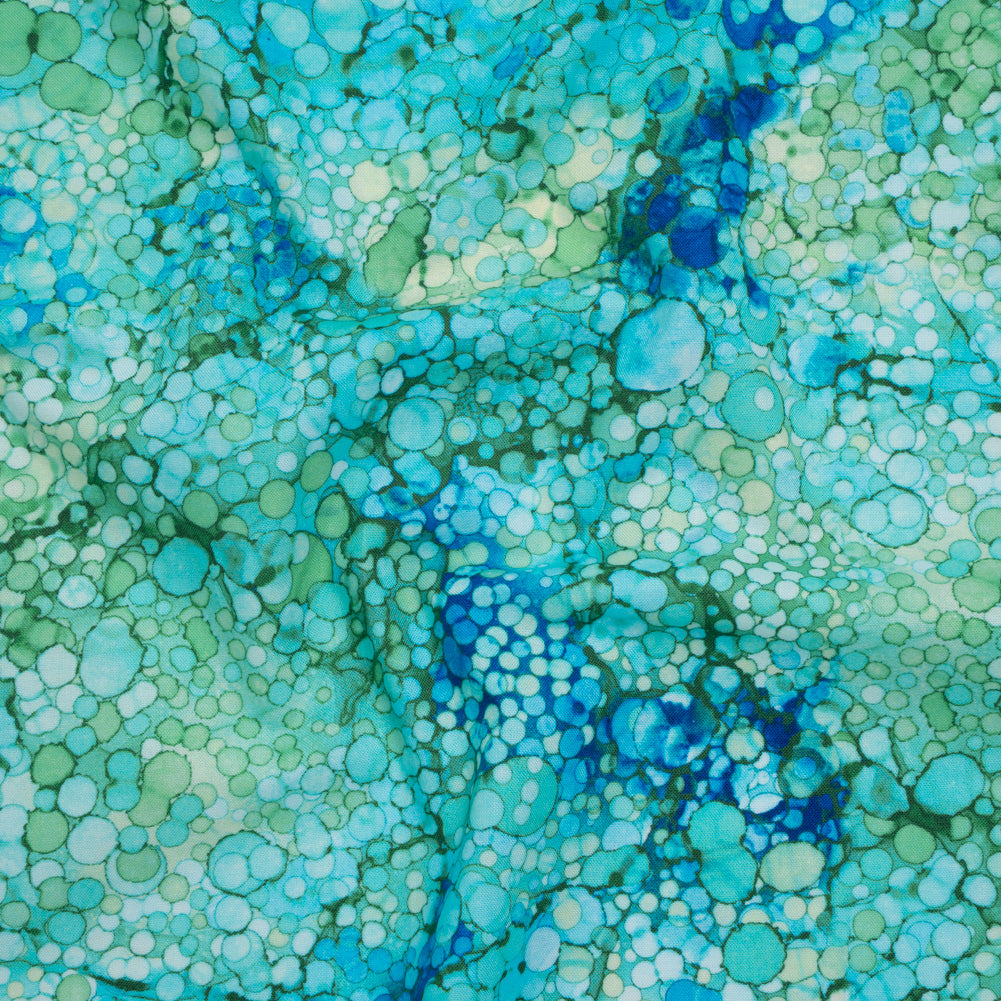 Printed Quilting Cotton by Northcott - Caribbean Bubbles - Bliss Collection - Joann Fabrics