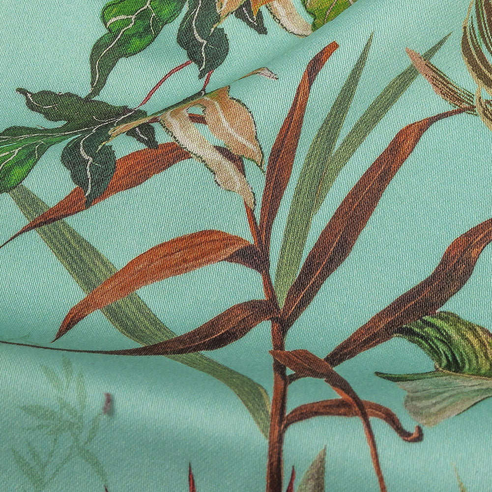 Mood Exclusive Tropical Tumbling Stretch Cotton Sateen - Joann Fabrics