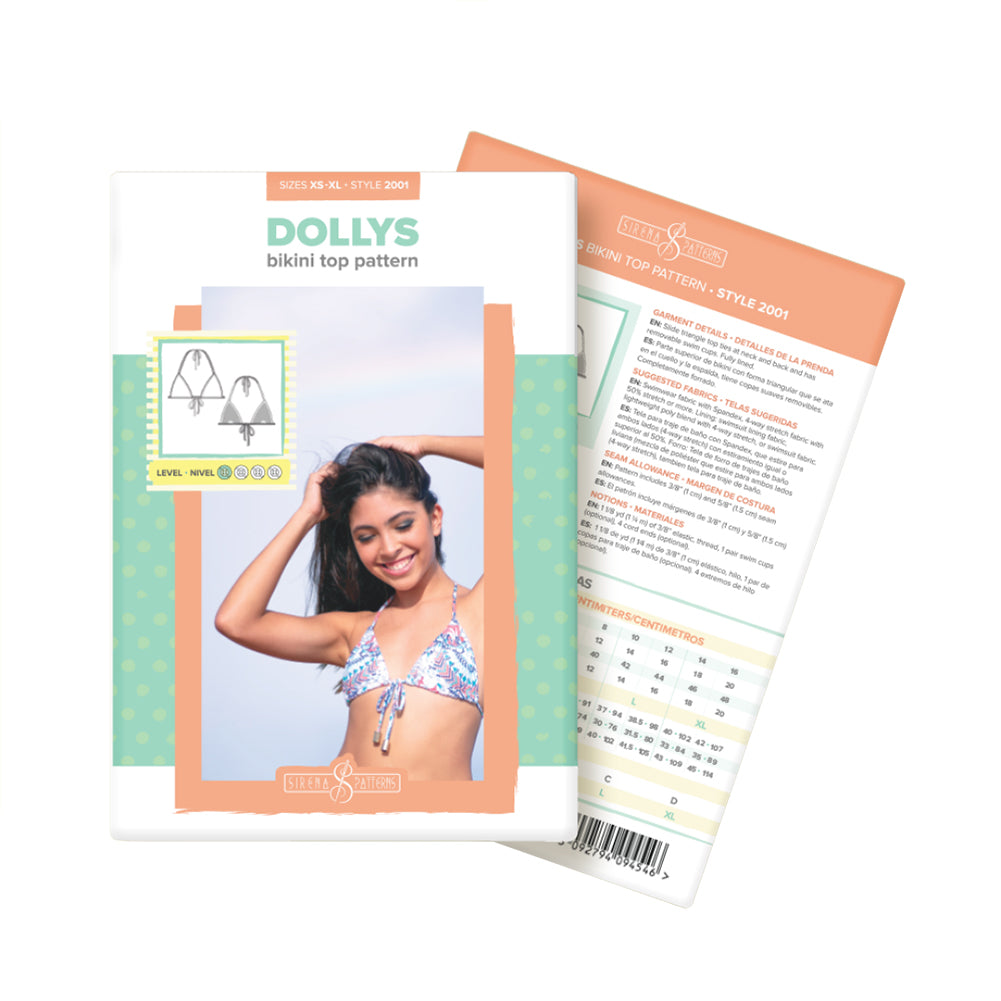 Dolly's Bikini Top Sirena Sewing Pattern - Joann Fabrics