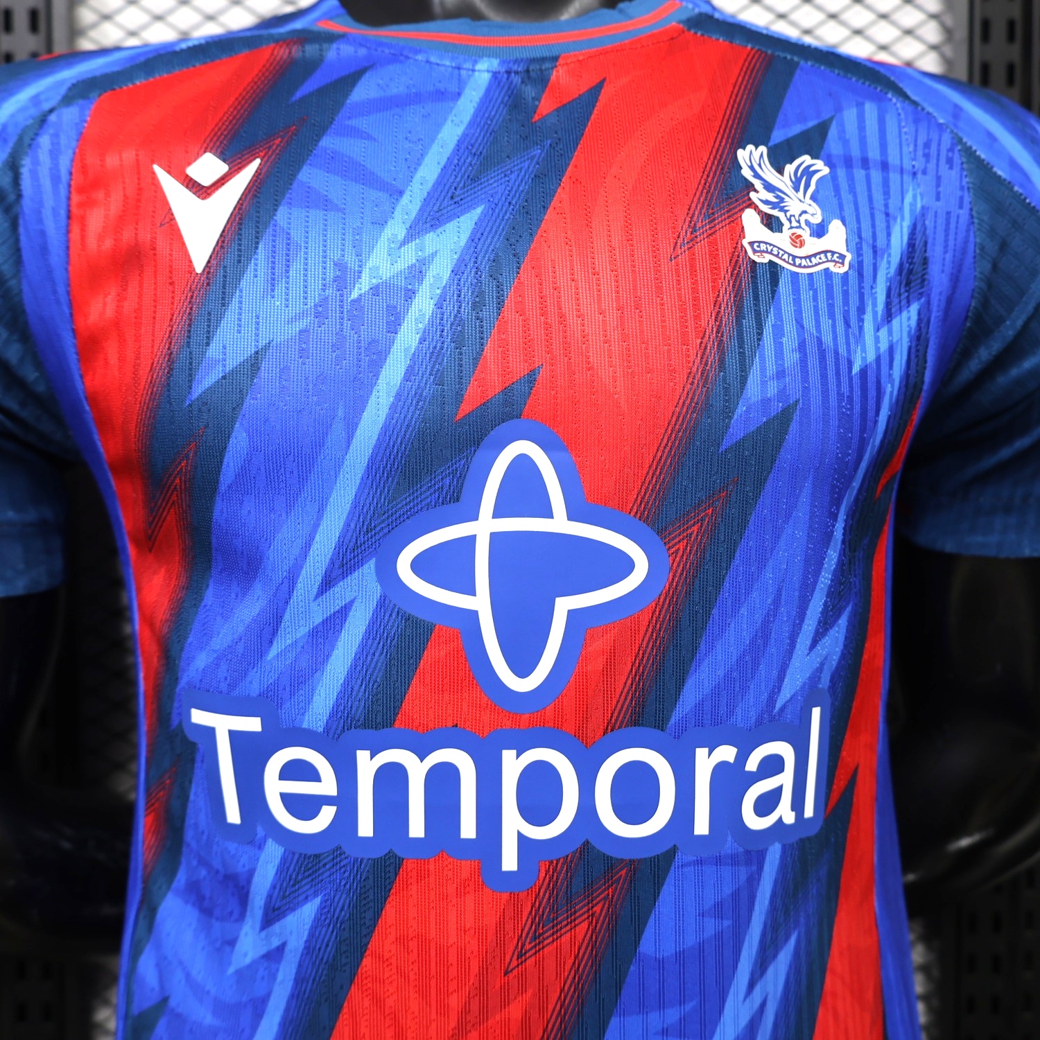 Crystal Palace 26-27 Third Red Blue Jersey - Player Version - UnitedFutballJersey