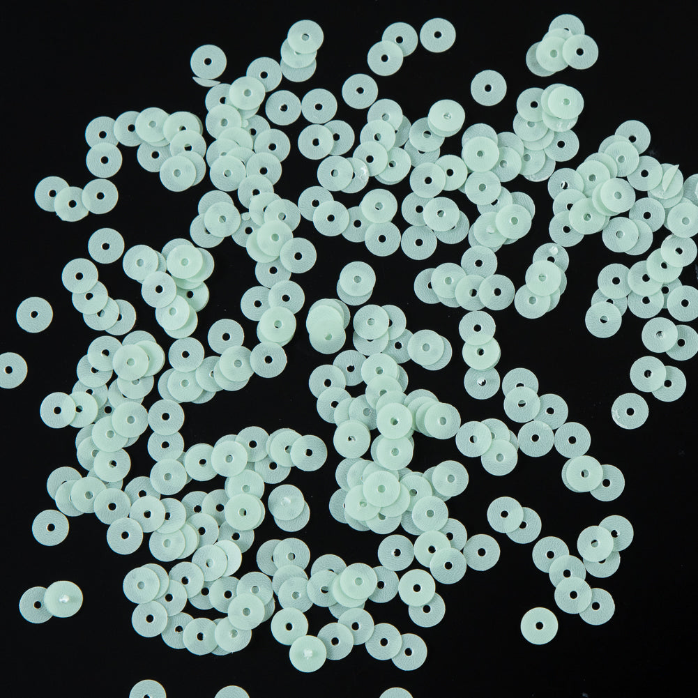 Bag of Tea Green Dull-Bright Loose Sequins - 5mm - Joann Fabrics