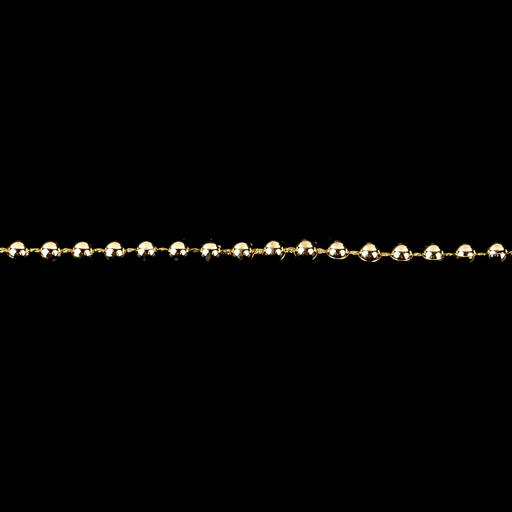 Vintage Gold Pearl Plastic Chain Trimming - 4mm - Joann Fabrics