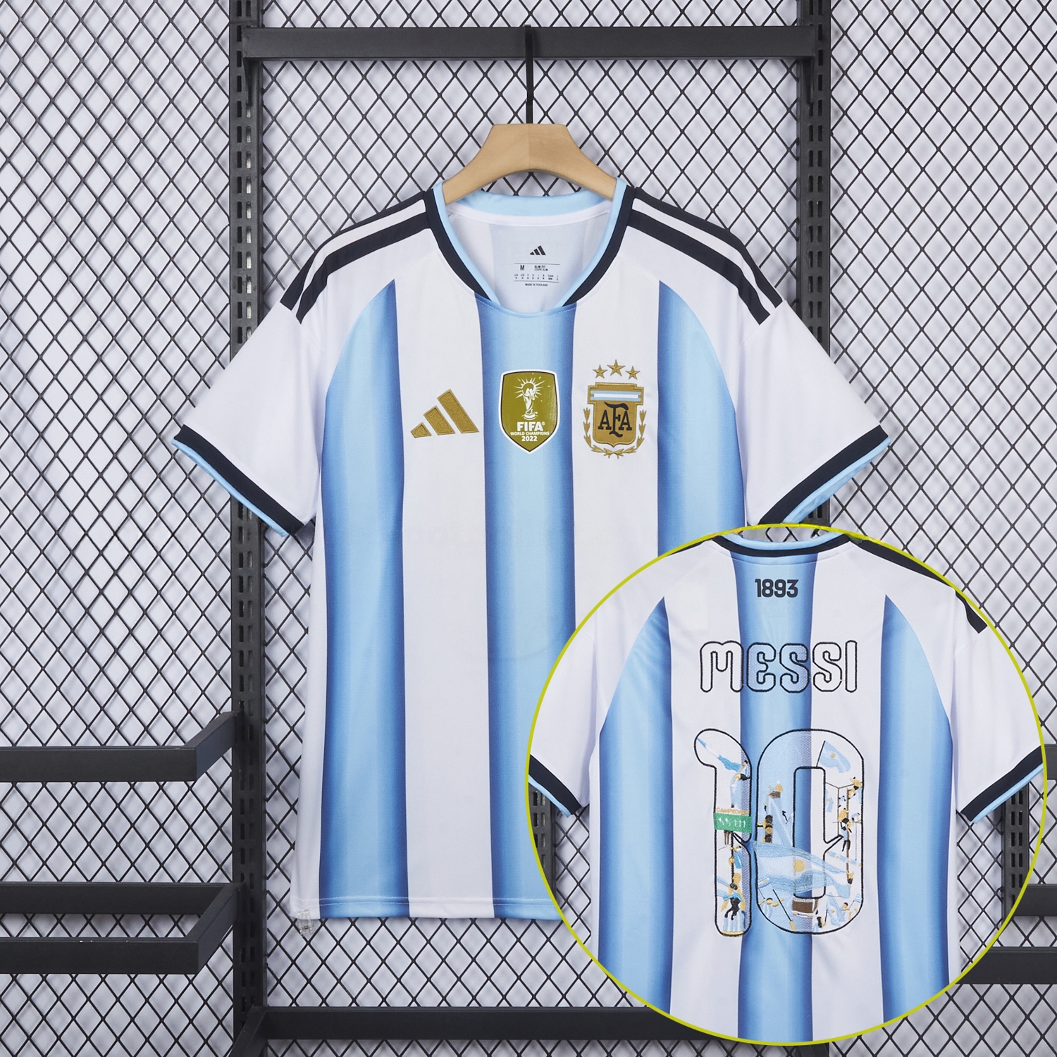 【MESSI 10】Argentina 2026 Blue White Special T-shirt - Fans Version - UnitedFutballJersey