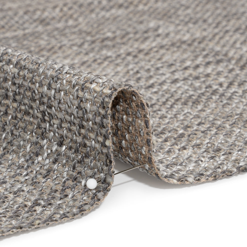 Vernon Silver Upholstery Tweed - Joann Fabrics