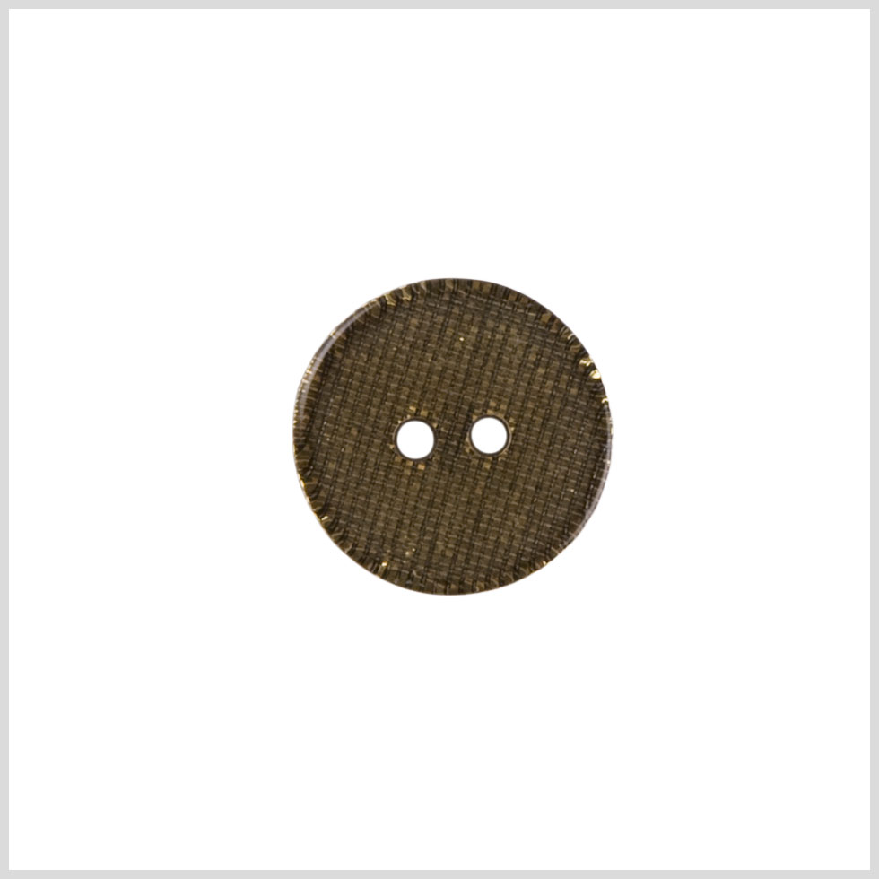 Gold Plastic Button - 28L/18mm - Joann Fabrics