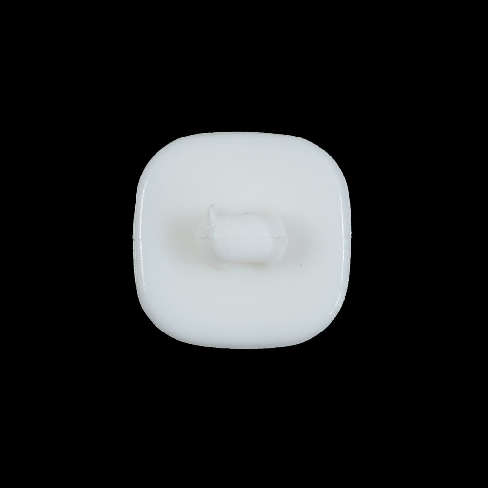 White Plastic Beveled Shank Back Button - 30L/19mm - Joann Fabrics