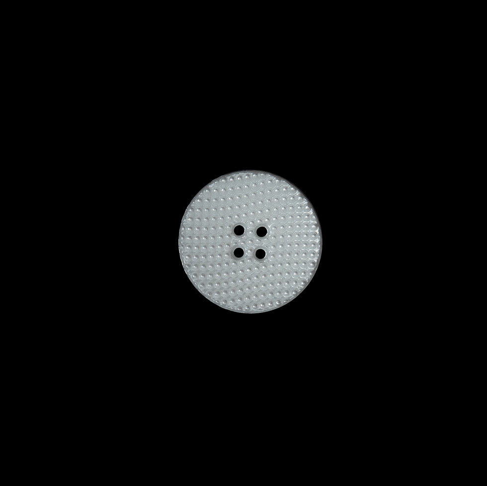 Italian Ivory Textural Nylon Sprayed Button - 18L/11.5mm - Joann Fabrics