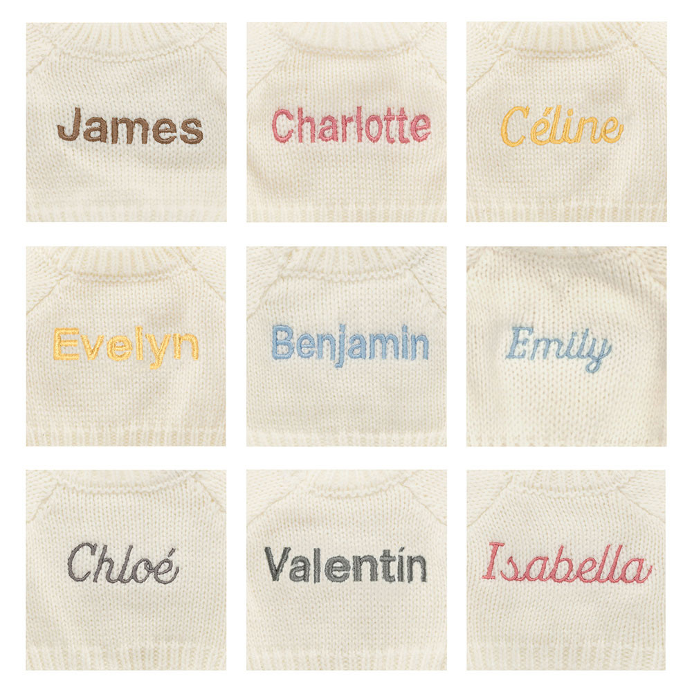Bashful Luxe Bunny Rosa with Personalized Cream Jumper