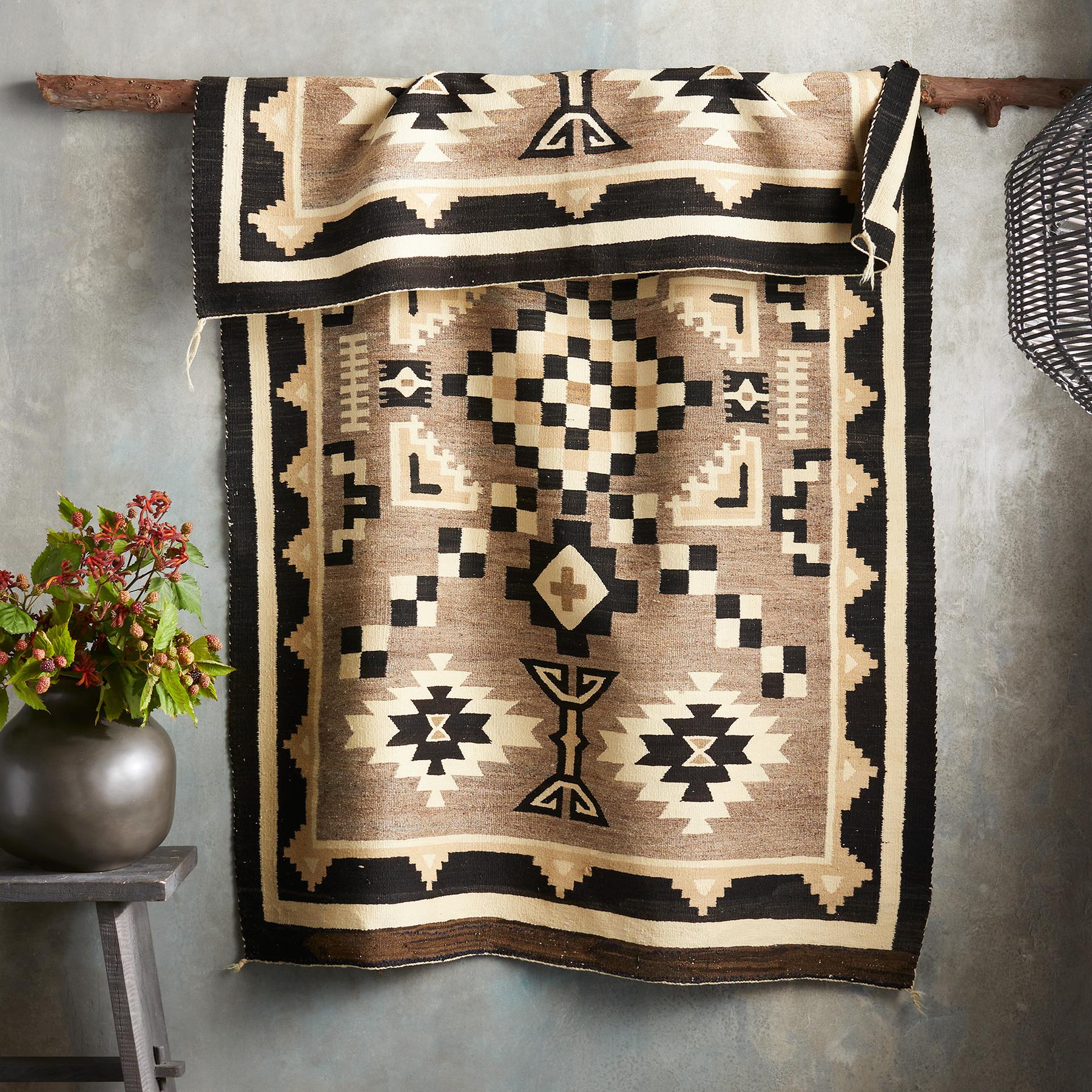 1930s Two Grey Hills Weaving - Blair Catalog