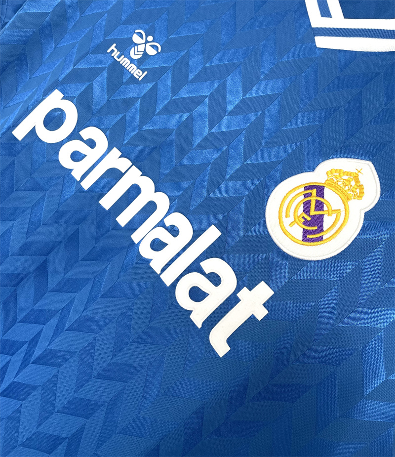 1986/1987 Retro Real Madrid Away Soccer Jersey 1:1 Thai Quality
