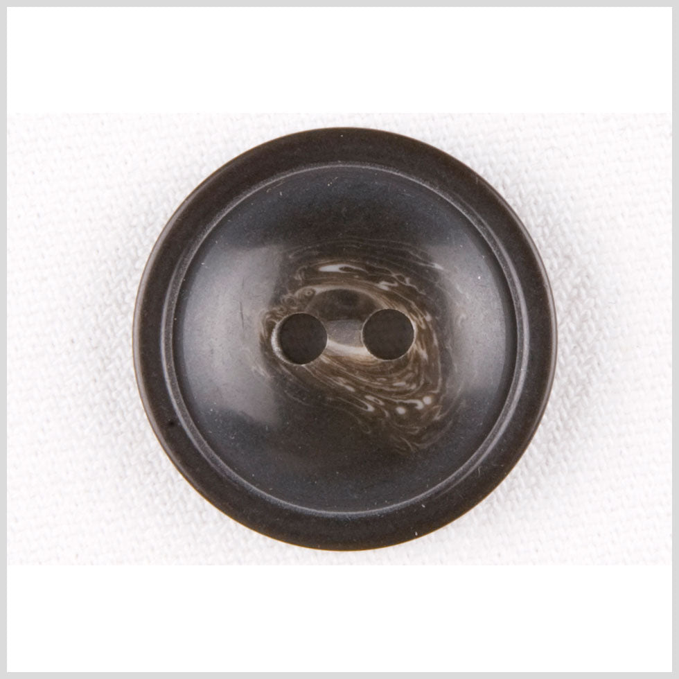 Plastic 2-Hole Button - 40L/25.5mm - Black and Brown Swirling Pool - Joann Fabrics