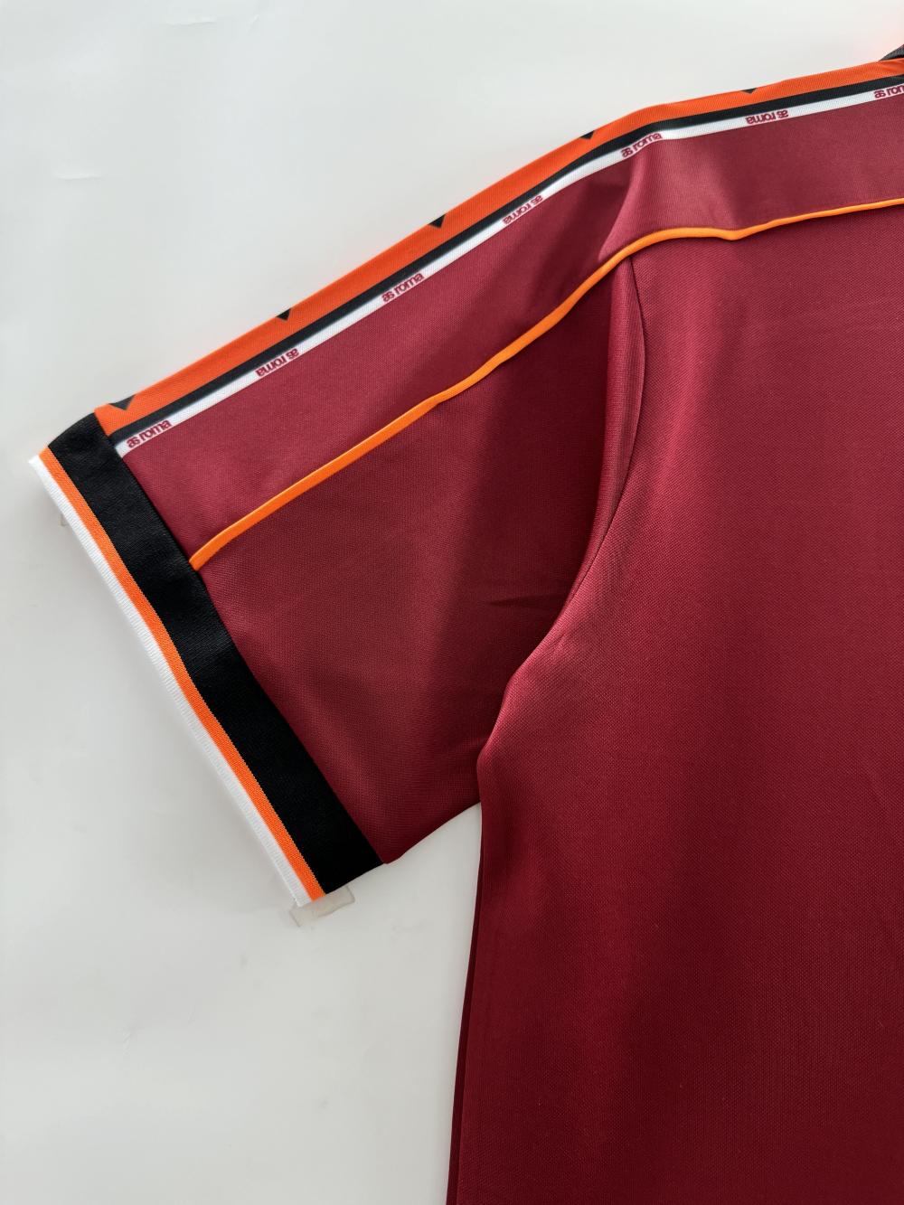 1998-1999 Retro Roma Home Soccer Jersey 1:1 Thai Quality