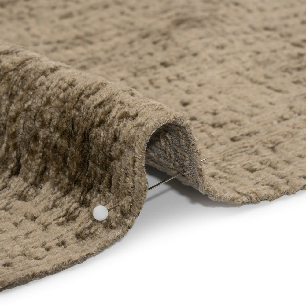 Textured Upholstery Chenille - Frappe - Odie Collection - Joann Fabrics