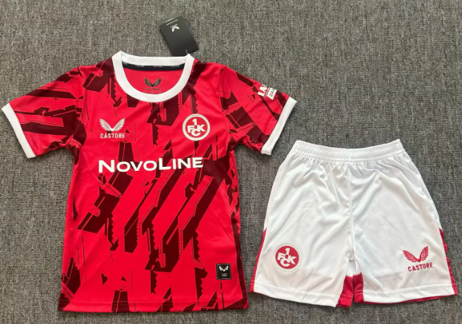 2025/2026 FC Kaiserslautern Home Football Jersey 1:1 Thai Quality Kids Size