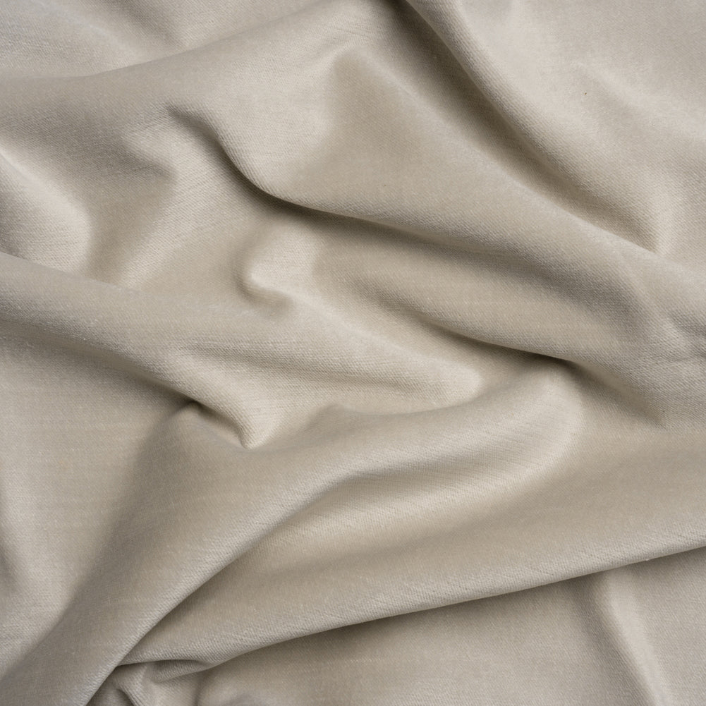 Polyester and Cotton Upholstery Velvet - Platinum - Corry Collection - Joann Fabrics