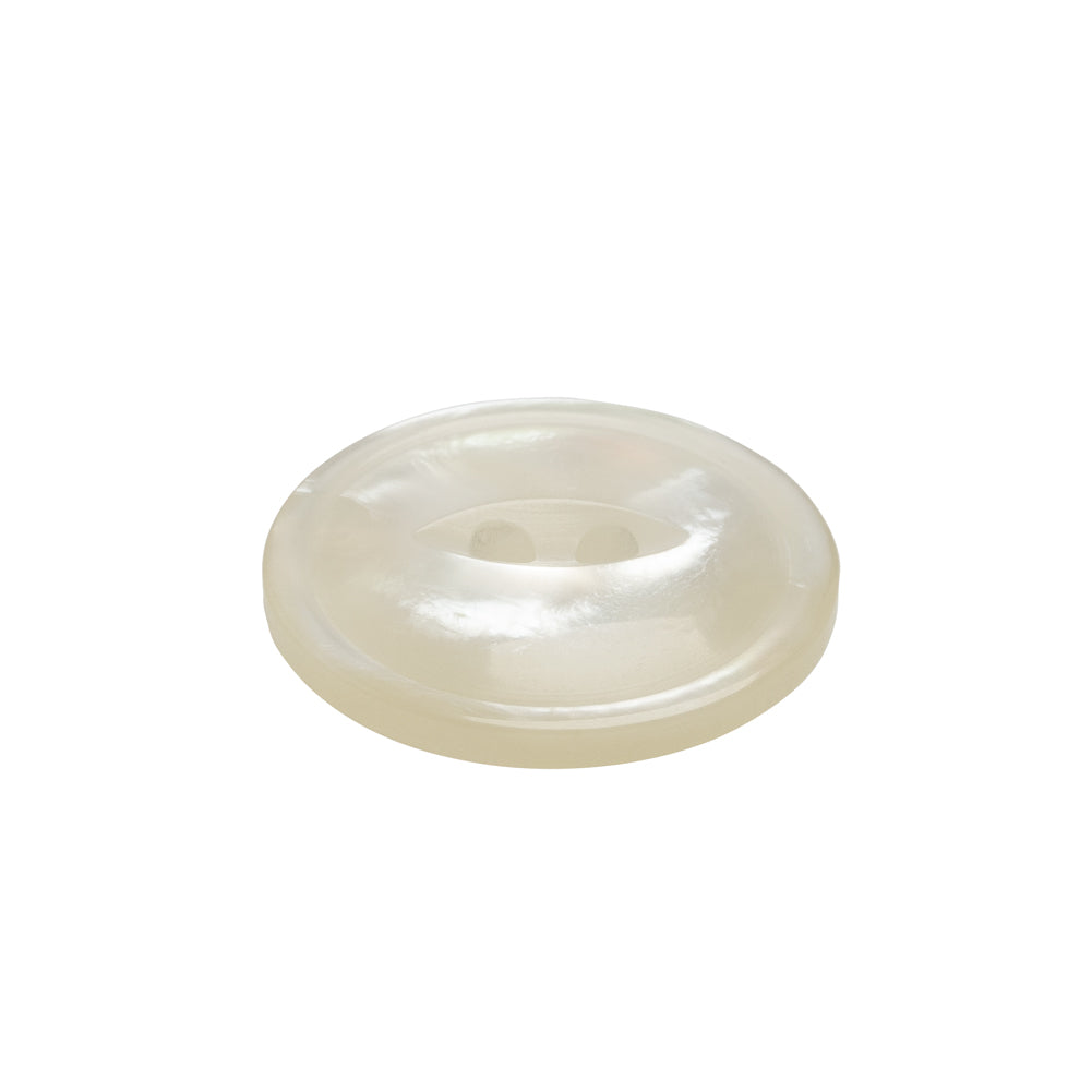 Plastic 2-Hole Button - 36L/23mm - Translucent White Swirl - Joann Fabrics