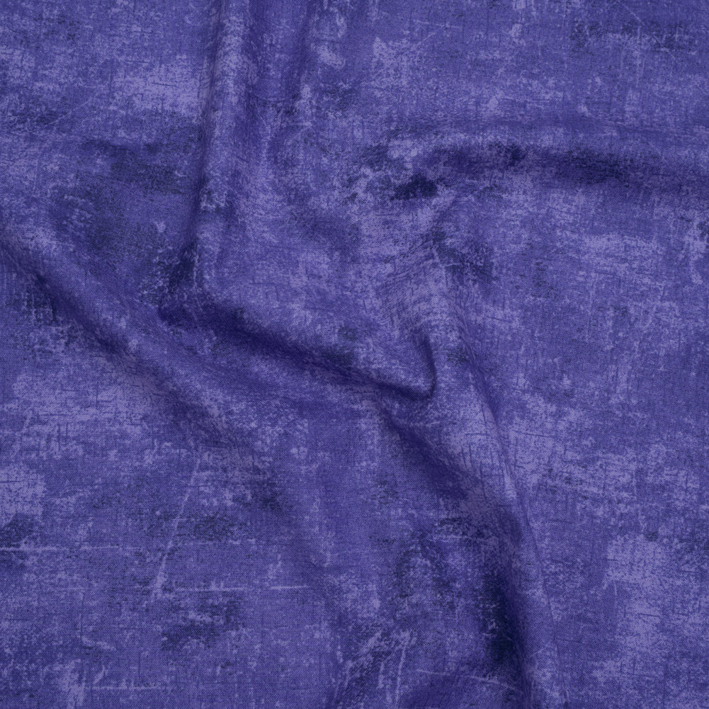 Printed Quilting Cotton by Northcott - Blueberry Painterly Texture - Canvas Collection - Joann Fabrics