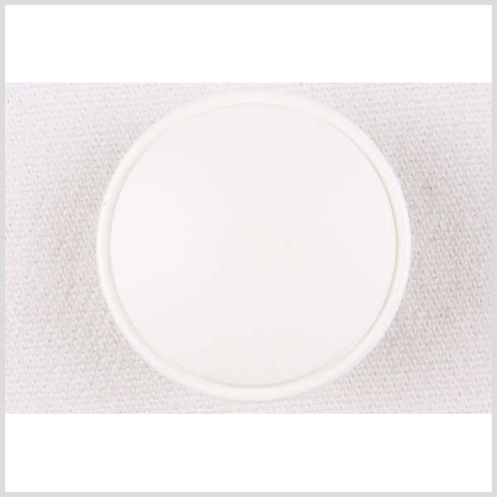 White Plastic Button - 44L/28mm - Joann Fabrics