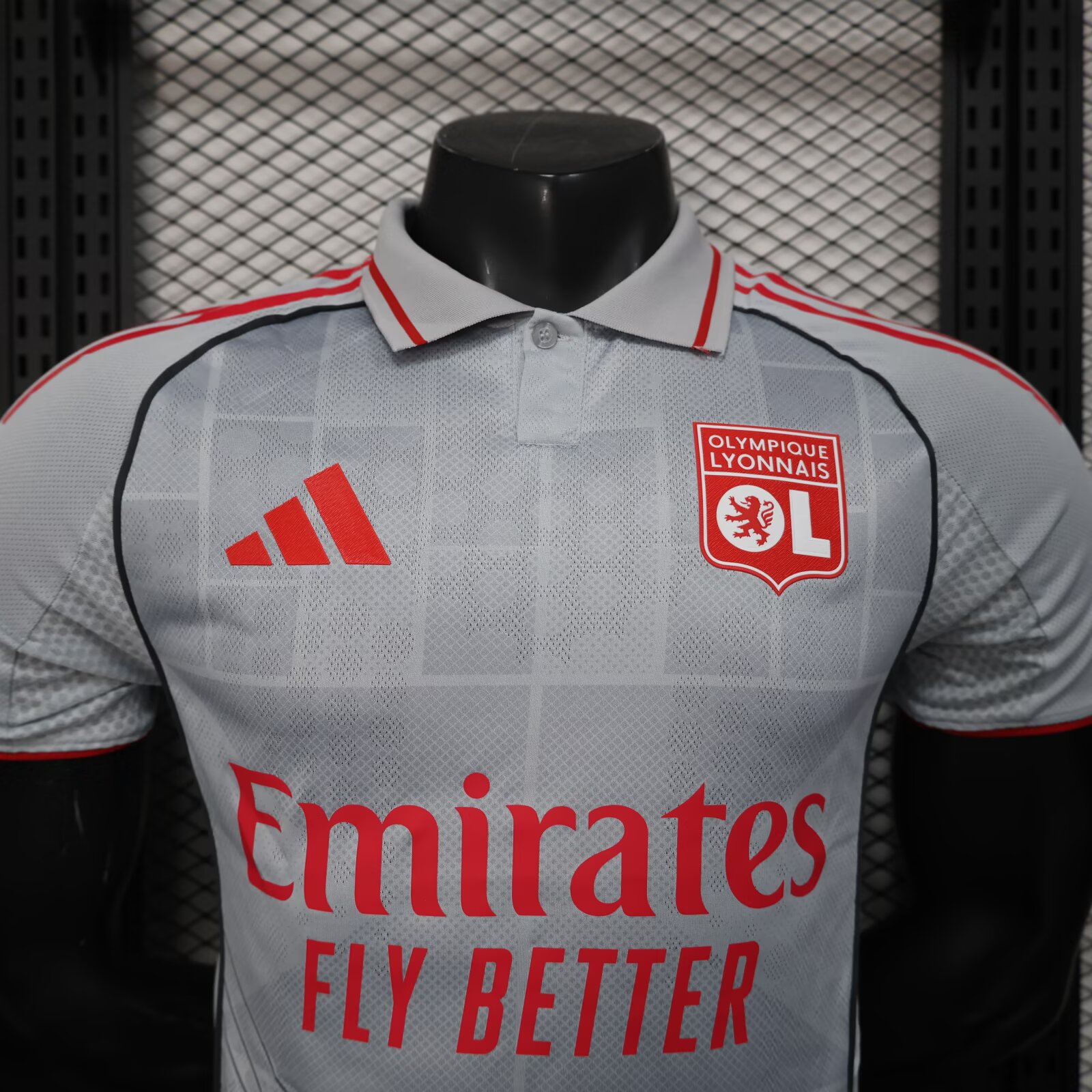 2025/2026 Player Version Lyon Third Away Football Shirt 1:1 Thai Quality