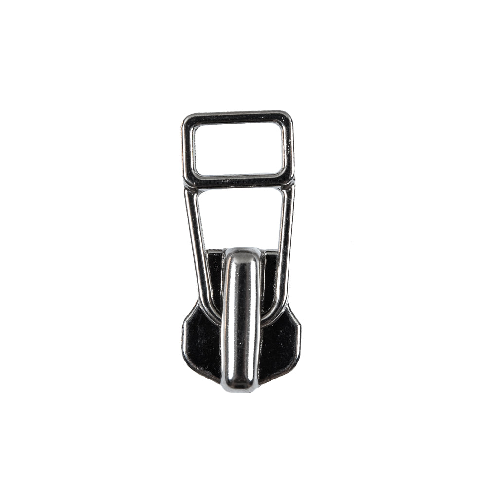 YKK Silver Open Trapezoid Metal Zipper Pull - #8 - Joann Fabrics